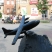Скульптура Военно-транспортный самолёт.  Челябинск, Россия.